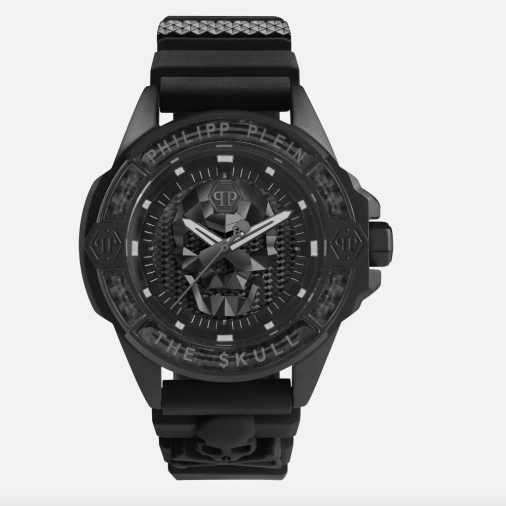 Philipp Plein Mens The $kull  44mm Strap Fashion Watch